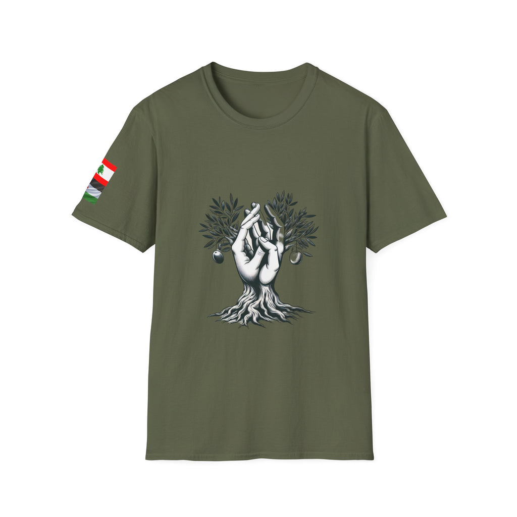 Unisex Lebanon & Palestine Softstyle T-Shirt