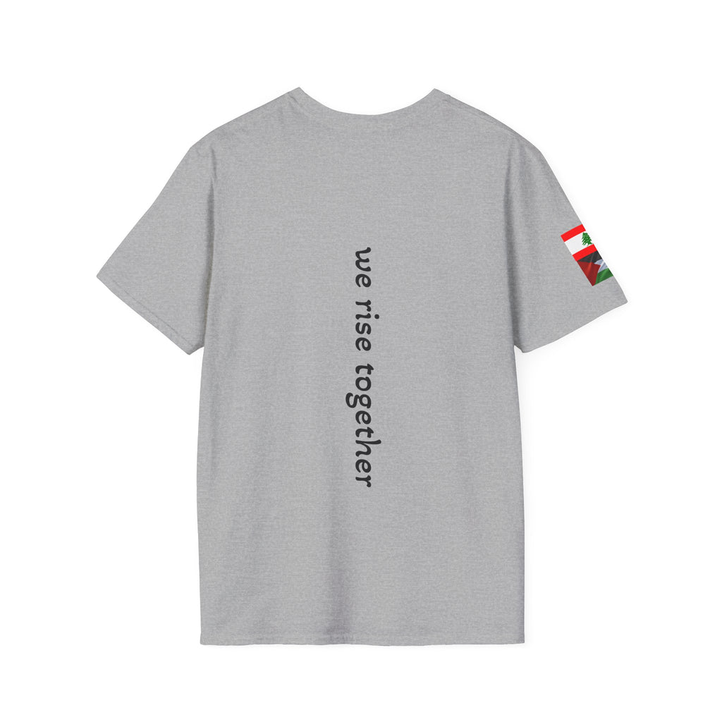 Unisex Lebanon & Palestine Softstyle T-Shirt