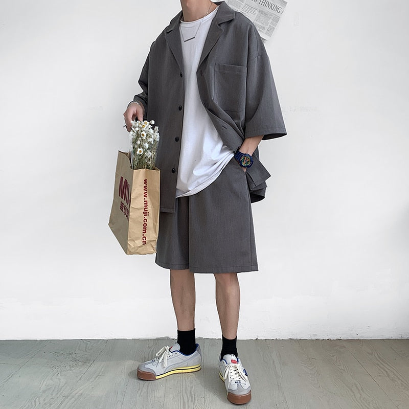 Kor OverSized Style Men Set Suit