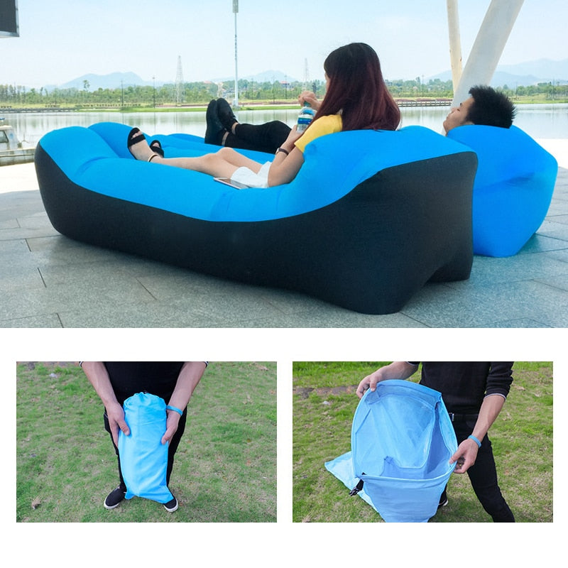 AZY Outdoor & Indoor Fast Inflatable Air Sofa Bed