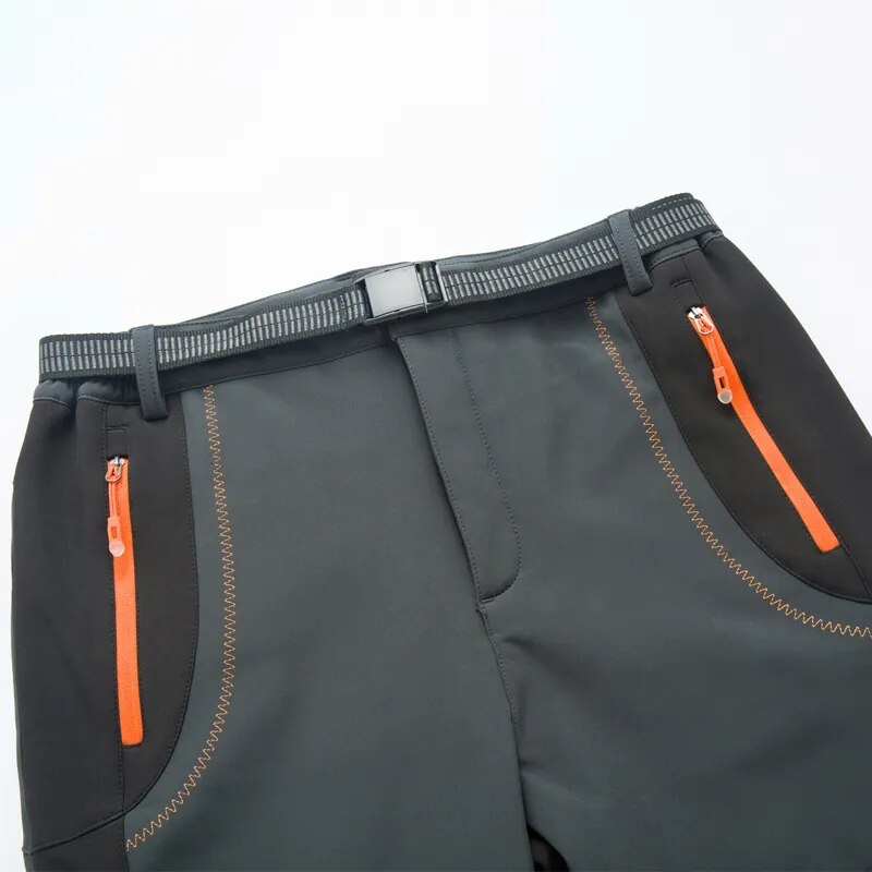 GXO Thick Warm Fleece Waterproof Hiking/Ski Pants