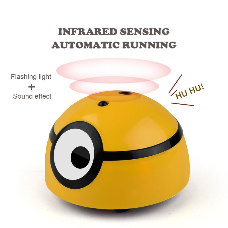 Intelligent Interactive Automatic Escaping Toy For Pets and Babies