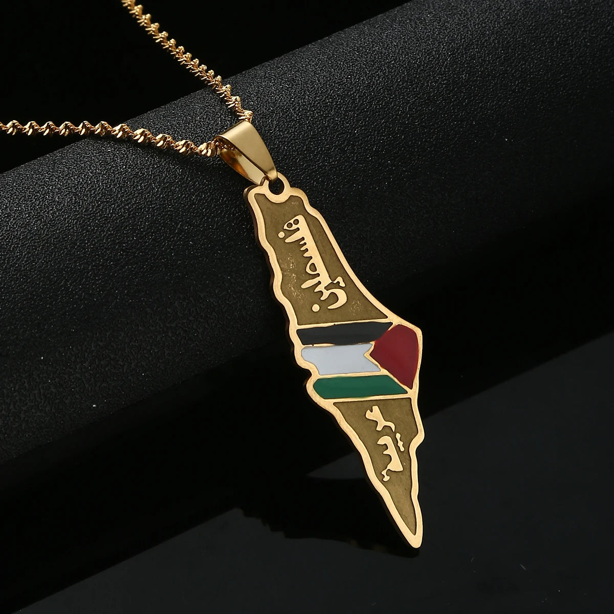 Stainless Steel Palestine Pendant Chain