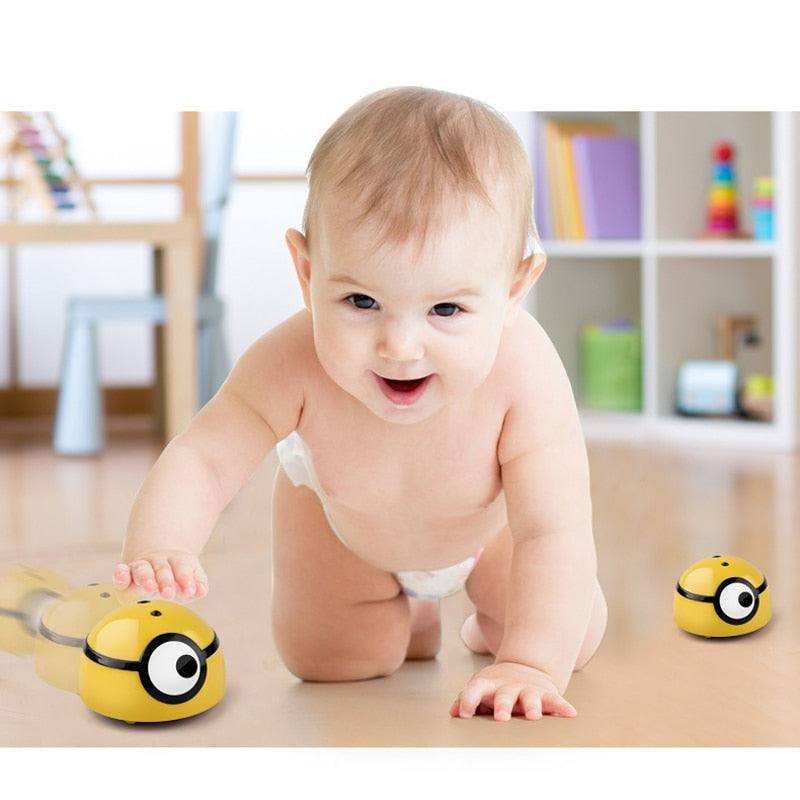 Intelligent Interactive Automatic Escaping Toy For Pets and Babies