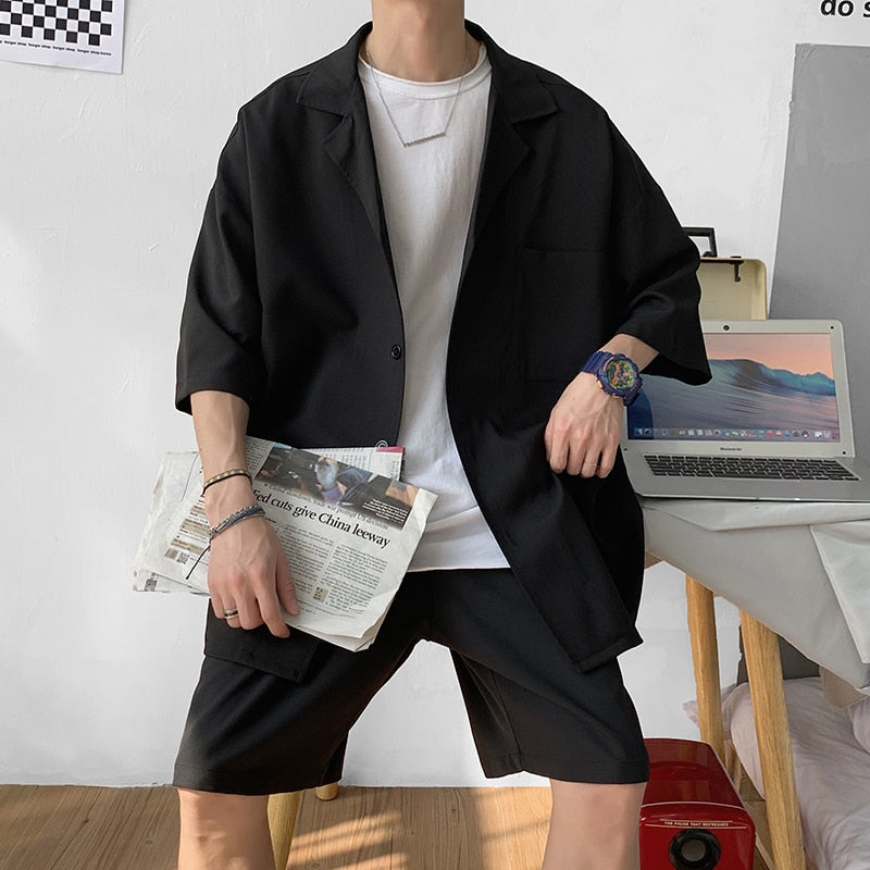 Kor OverSized Style Men Set Suit