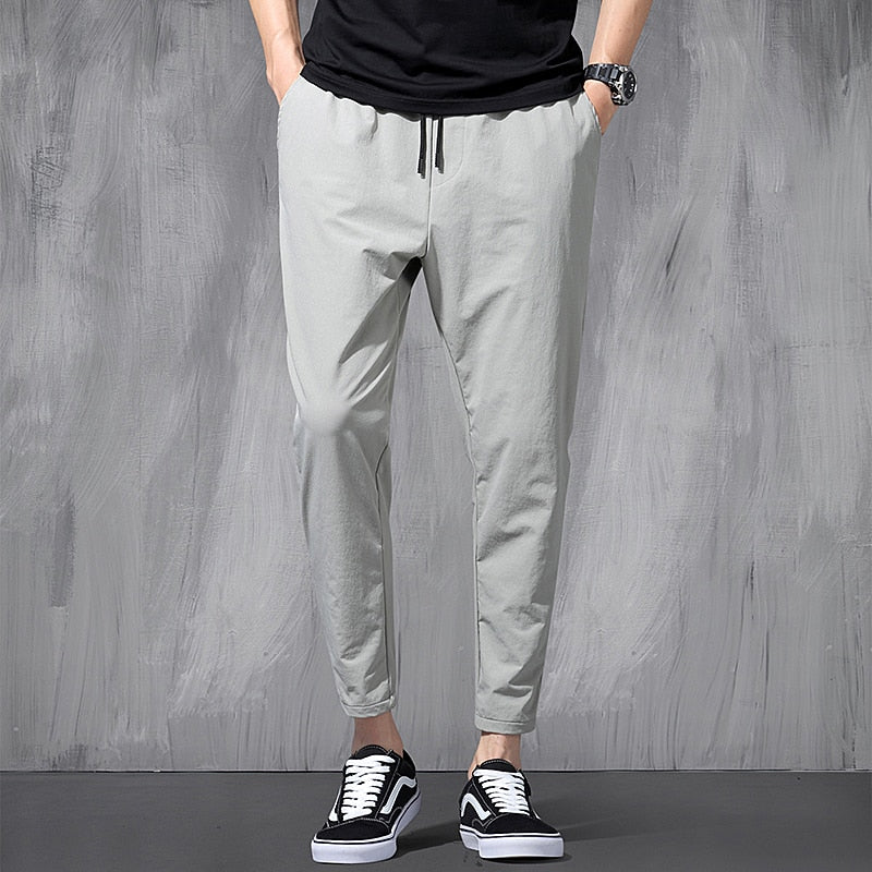 Kor Ice Silk Elastic Trousers