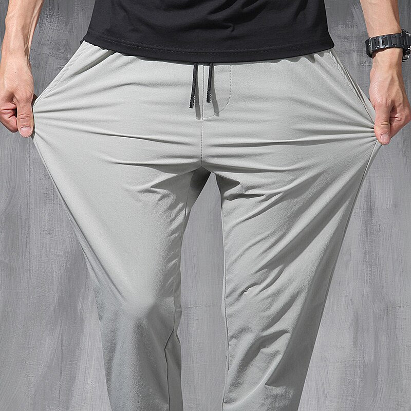 Kor Ice Silk Elastic Trousers