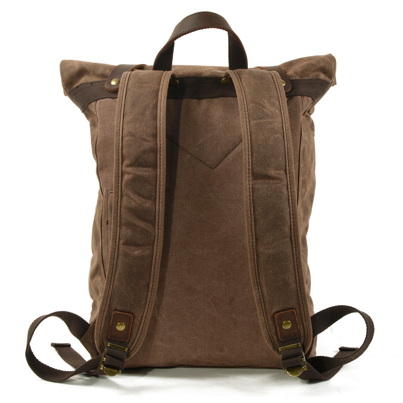 Lux Vintage Waterproof Anti-Theft Wax Canvas Backpack