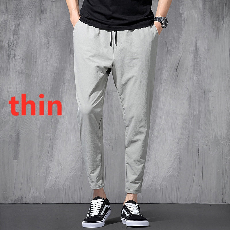 Kor Ice Silk Elastic Trousers