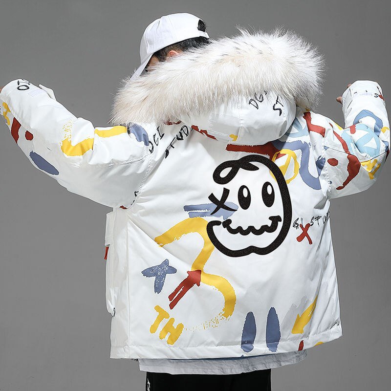 Sam Winter Cartoon Windbreaker Jacket