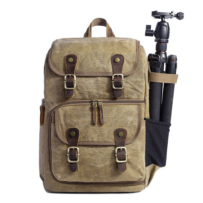 Lux Multifunction Waterproof Canvas Photographer backpack