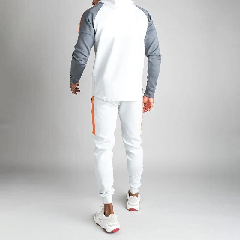 Tracksuit Joggers Sets Men Hoodies+ Pant