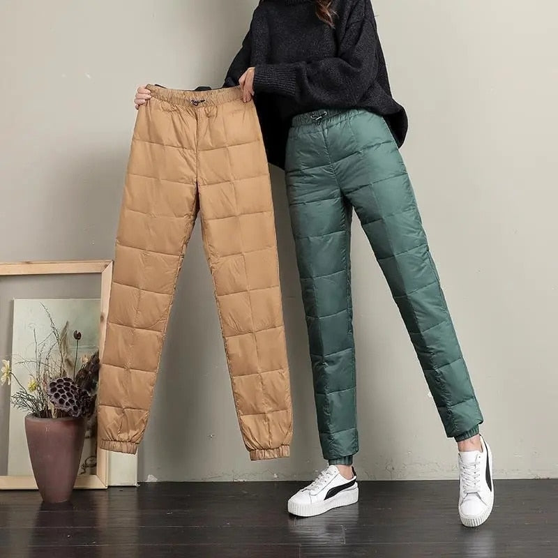 Lola Winter Windproof Cotton Snow Loose Pants