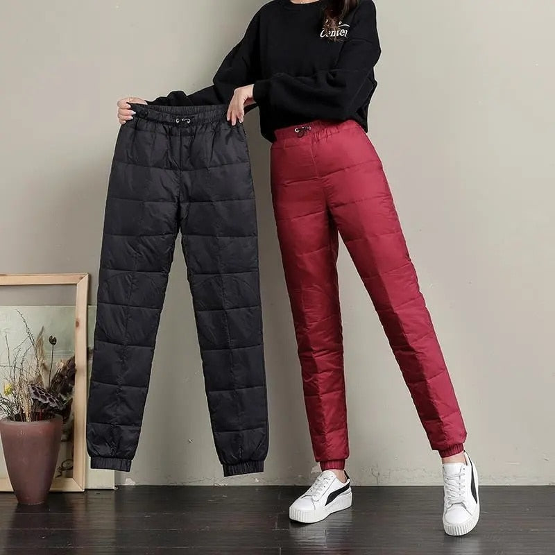 Lola Winter Windproof Cotton Snow Loose Pants