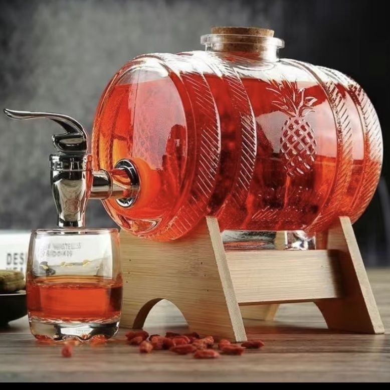 GlassGleam Pitcher | The new and perfect Pitcher with faucet for home and office Made of glass - sepolia shop