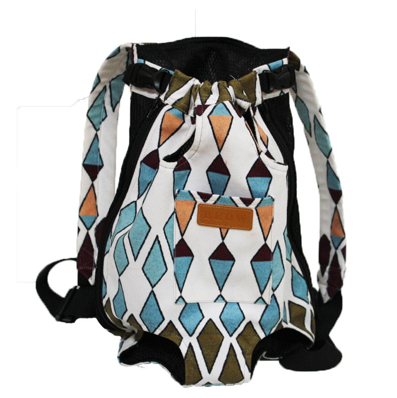 Summer Small Pet Carrier Adjustable Backpack - sepolia shop