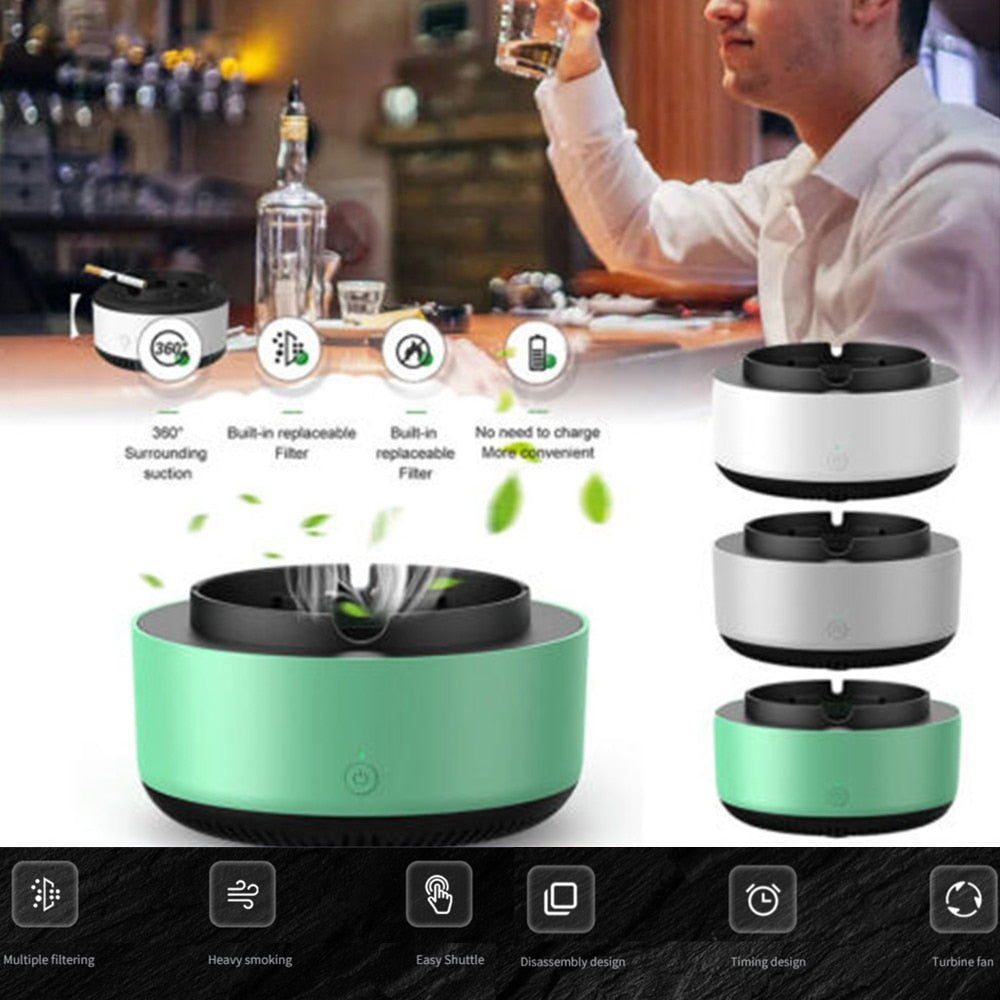 CJ Ashtray | Intelligent Electronic Ashtray - sepolia shop