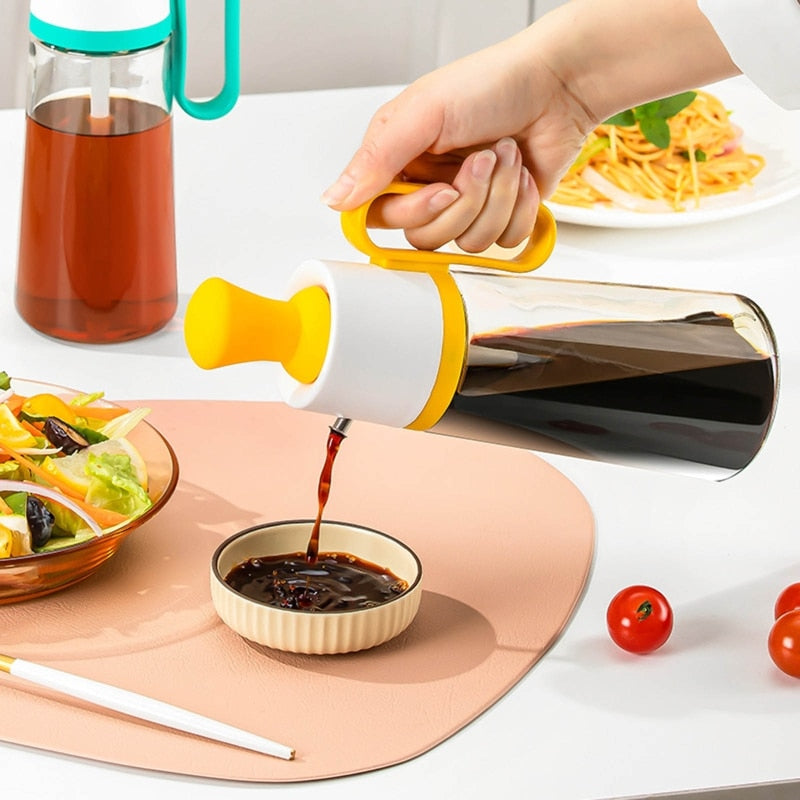 Kal | Glass Olive Oil Spray Bottle with Silicone Brush - sepolia shop