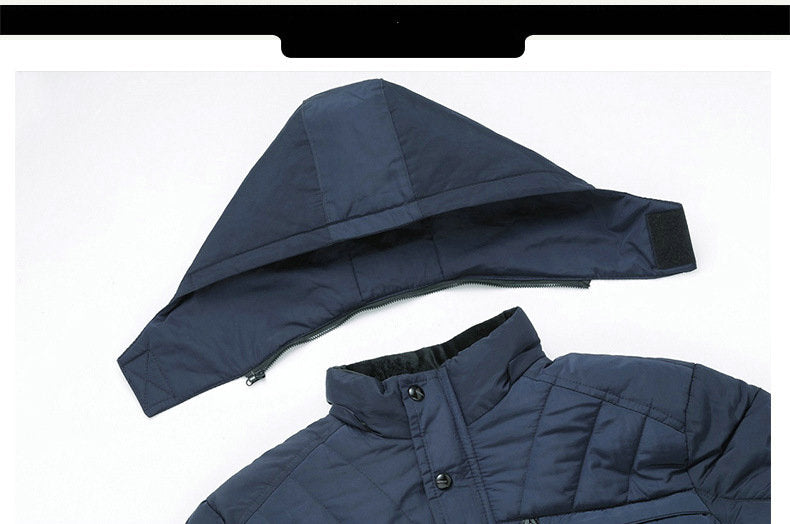 SOL New Windproof Hooded Winter Coat