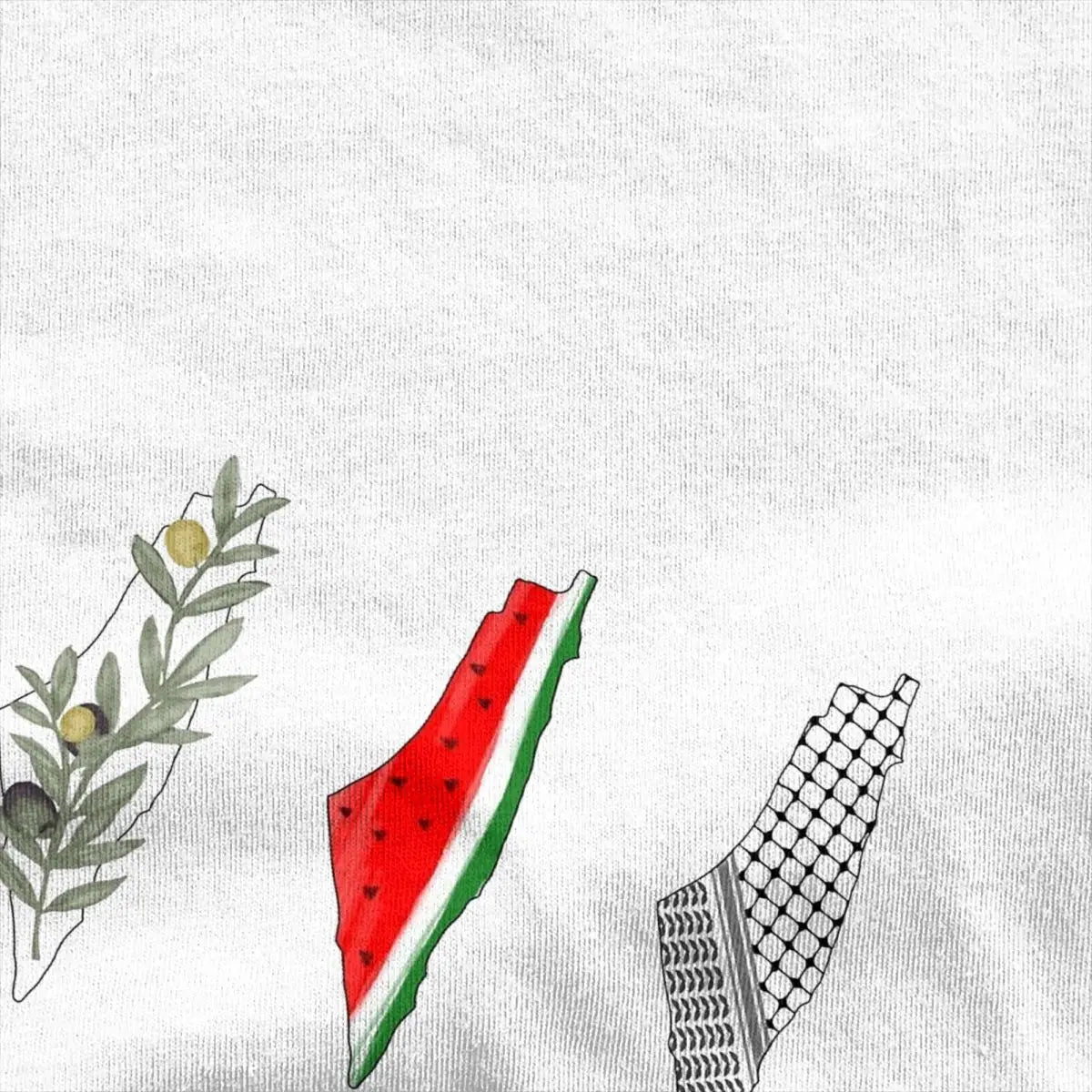 3 Palestine Maps T-Shirt