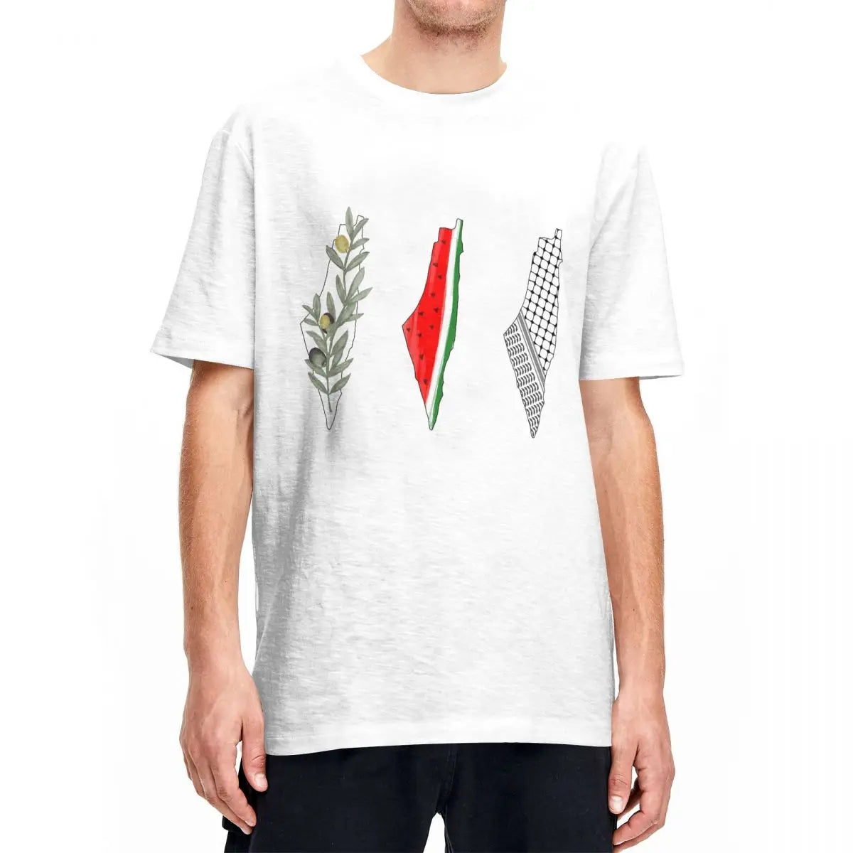 3 Palestine Maps T-Shirt