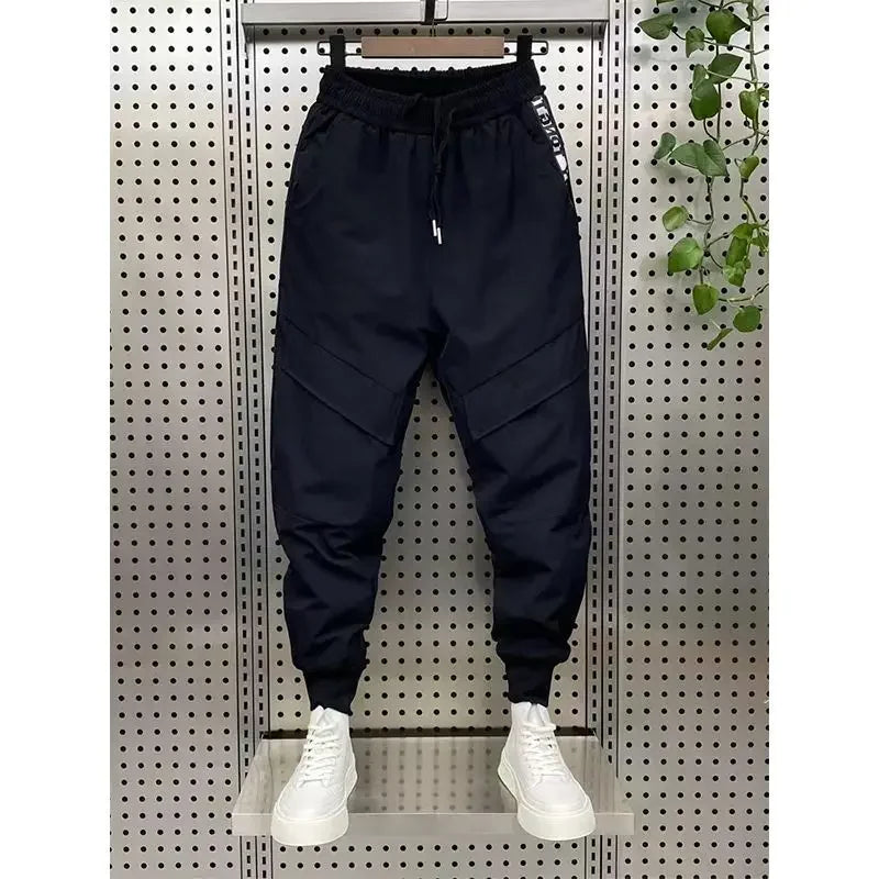 Sepo Down Cotton Thickened Cargo Thermal Pants