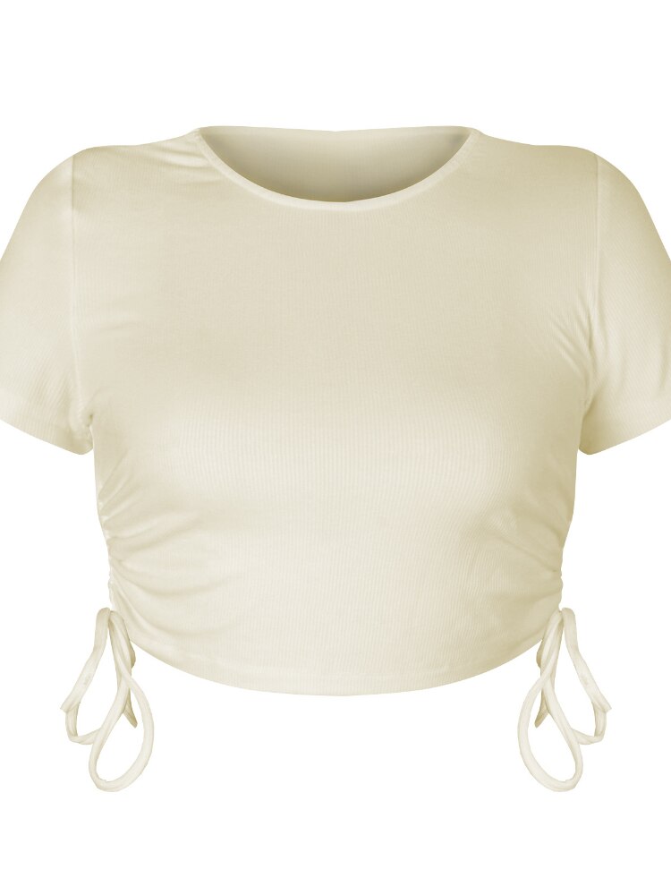 Summer Sleeve Short New Styl Solid Color T Shirts Tops Aesthetic Clothes Clothes for Women My Body My Choice Graphic T Shirts - sepolia shop