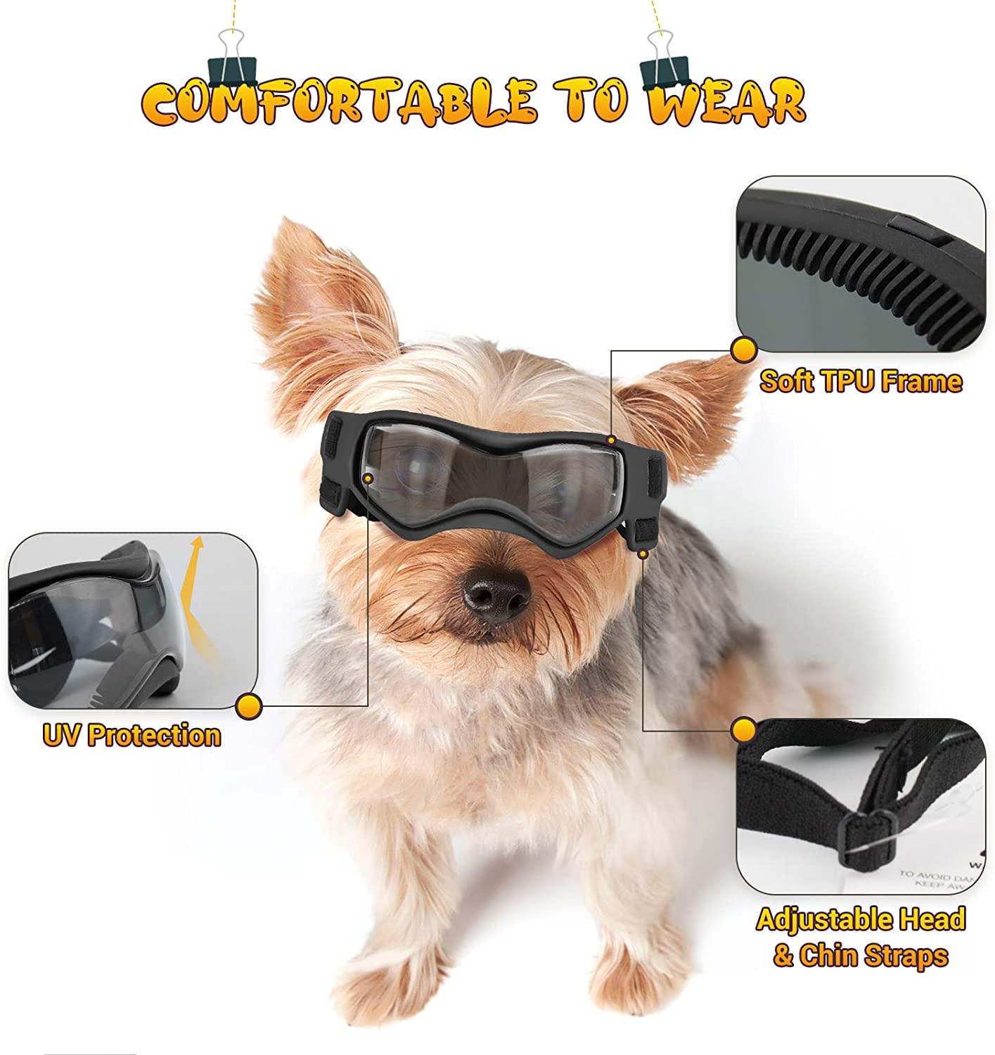 Dog Goggles Protection Eyewear Small Breed