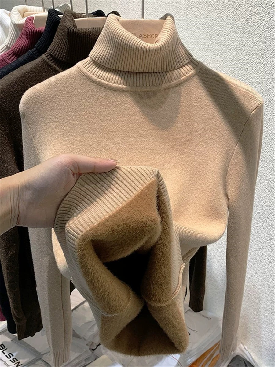 Sepo Turtleneck Winter Elegant Sweater