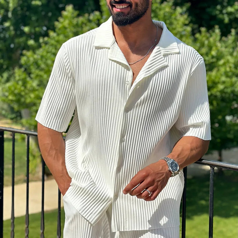 Zen Stripped Outfit Set