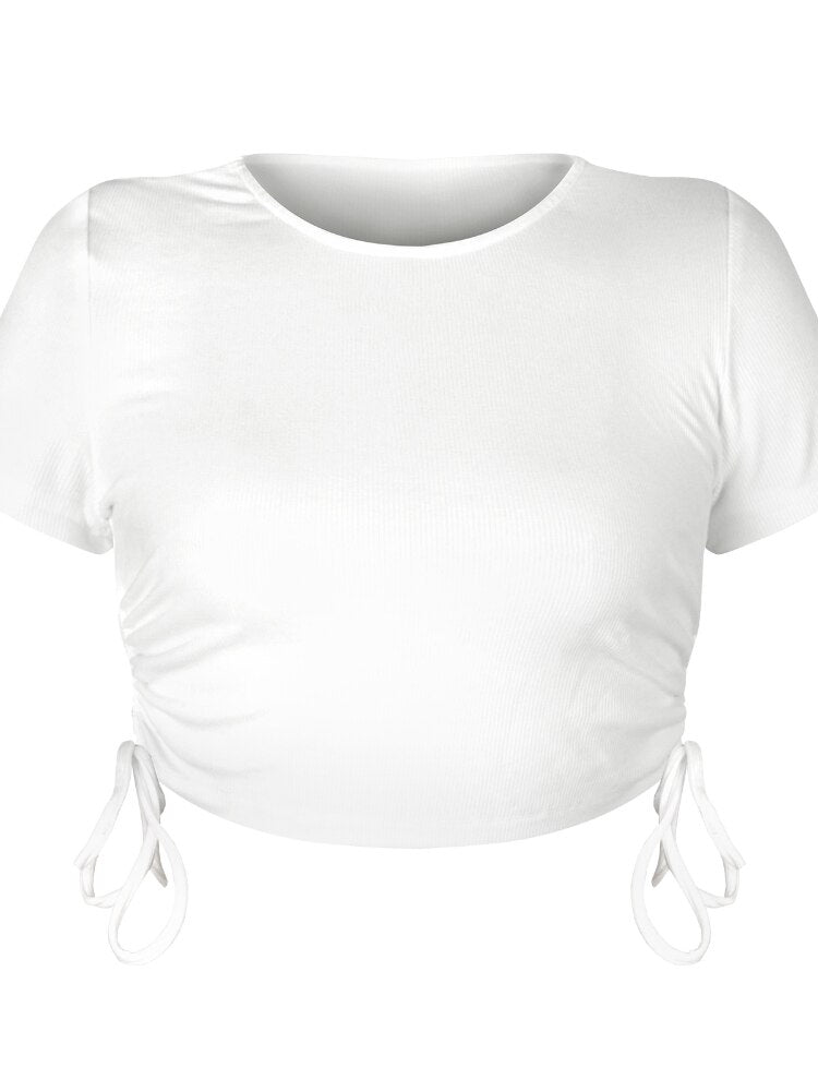 Summer Sleeve Short New Styl Solid Color T Shirts Tops Aesthetic Clothes Clothes for Women My Body My Choice Graphic T Shirts - sepolia shop