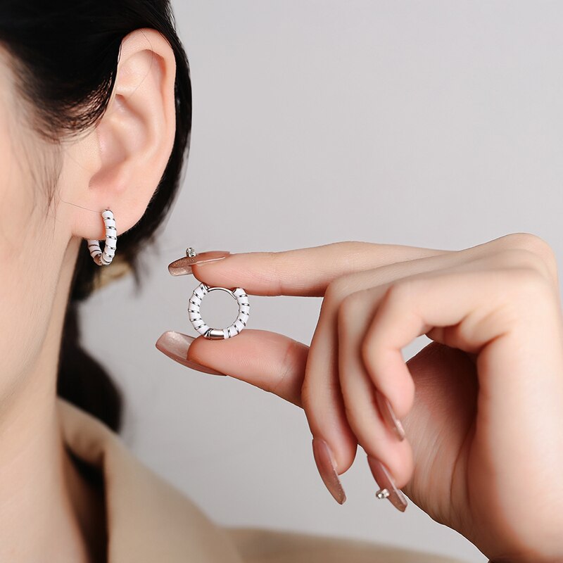 KOFA Occident Fashion Hoop Earrings