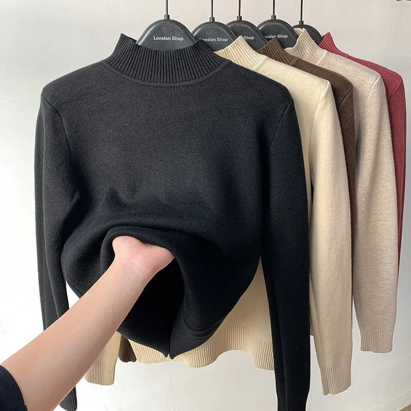 Sepo Turtleneck Winter Elegant Sweater