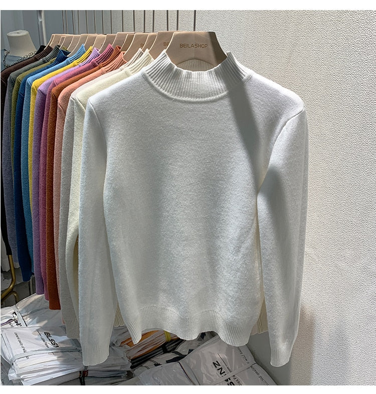 Sepo Turtleneck Winter Elegant Sweater