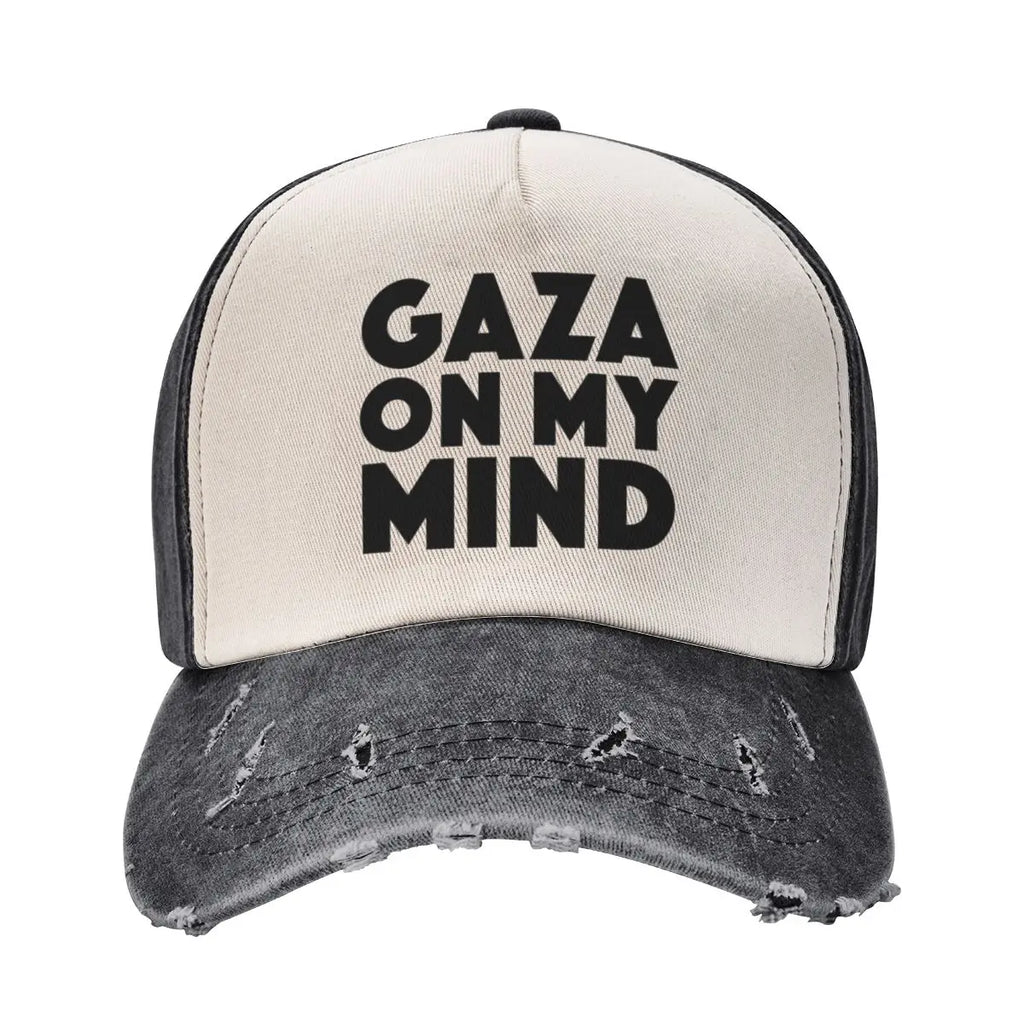 Gaza On My Mind Unisex Cap