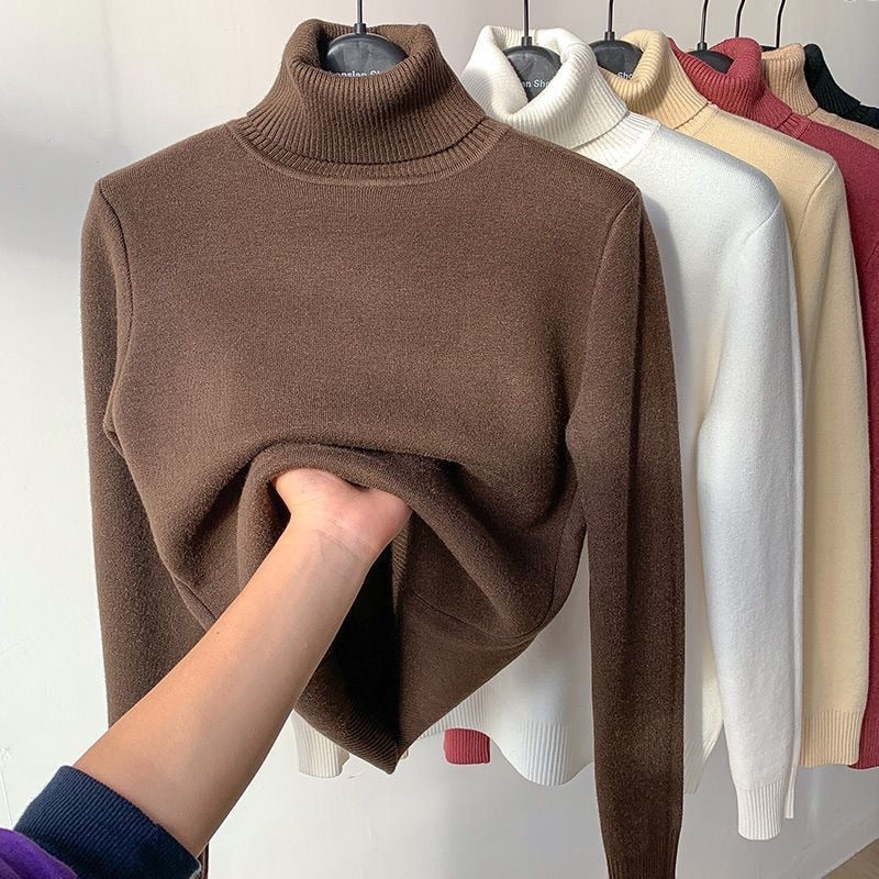 Sepo Turtleneck Winter Elegant Sweater