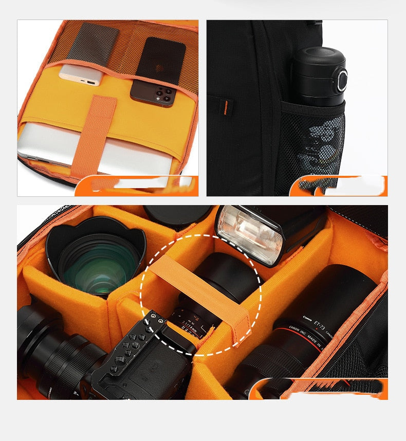 YUN Waterproof Photographer Backpack Canon/Nikon/SONY