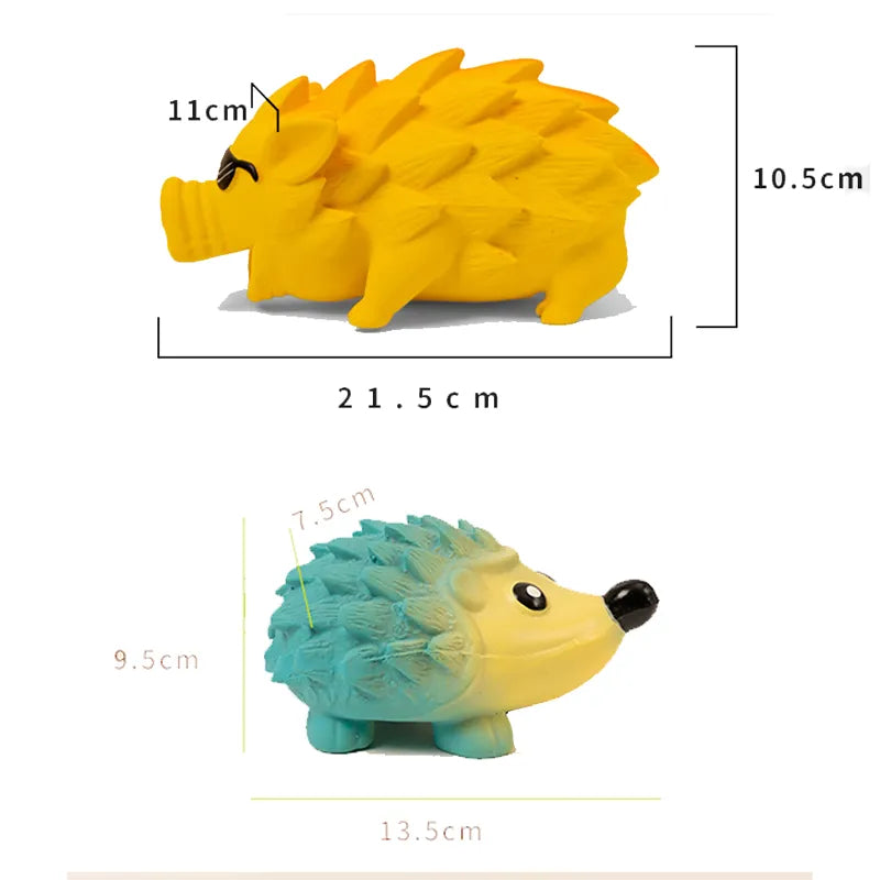 Squeaky Dog Rubber Toys Bite Resistant Dog Latex Chew Toy Animal Shape Puppy Sound Toy Dog Supplies For Small Medium Large Dog