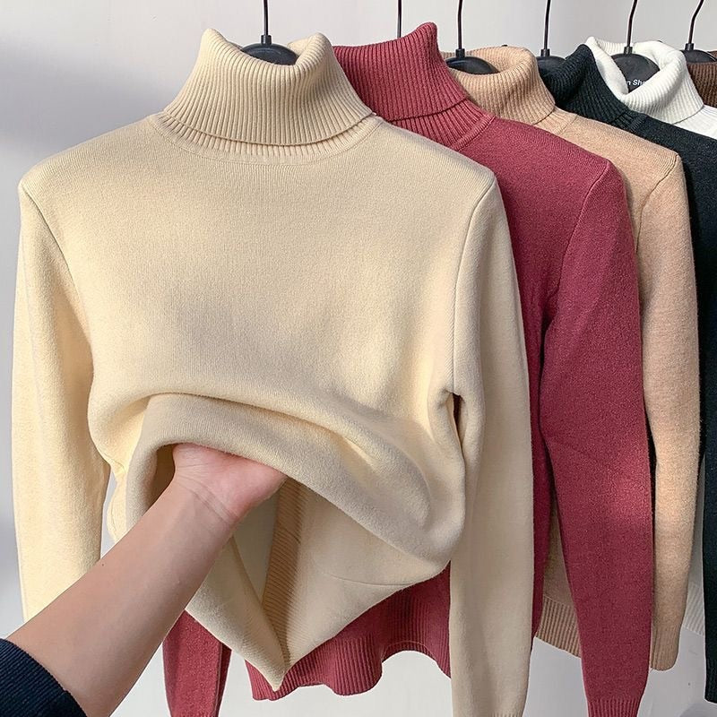 Sepo Turtleneck Winter Elegant Sweater