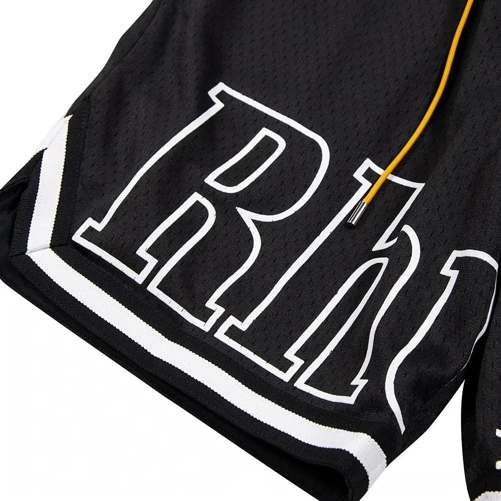 2024 Men Casual Shorts Summer New Running Fitness Fast-drying Trend Short Pants Loose Basketball Training Pants