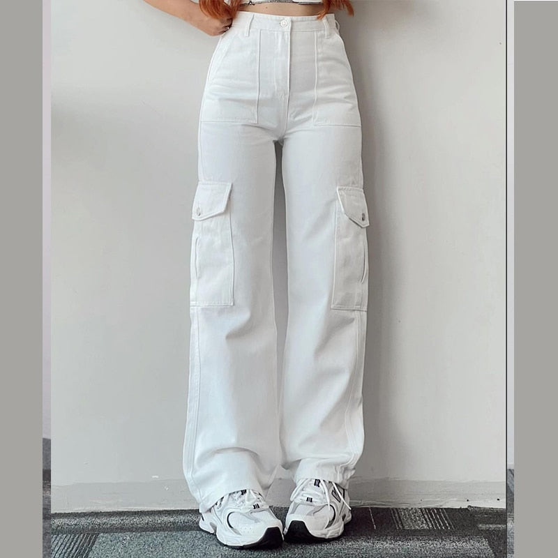Chica Vintage High Waist baggy Trousers