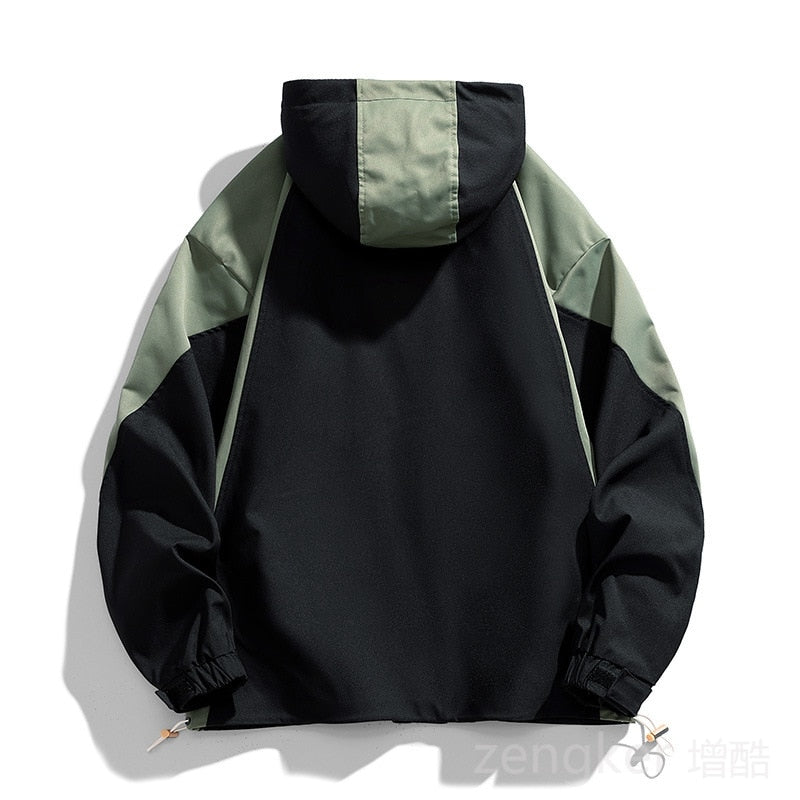 ZEN multi-pocket loose Autumn Jacket (Up to 9XL)