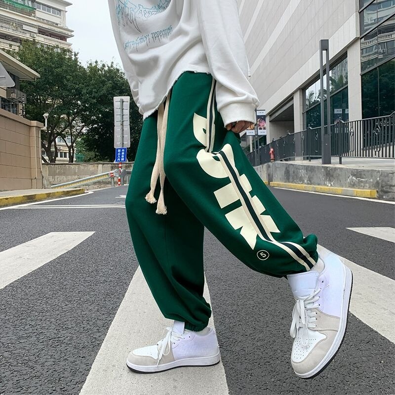 KOR Y2K Trousers Hip-hop baggy Sweatpants