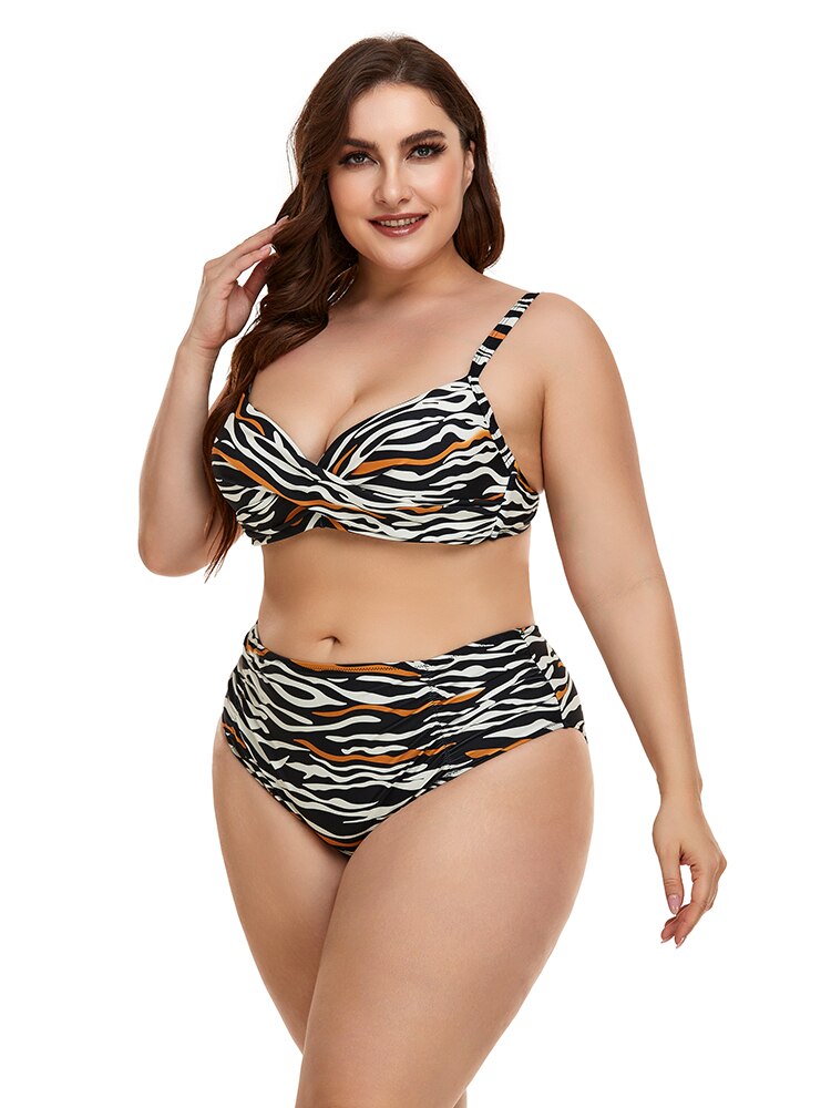 HOMGAO Women Large Size  Two Piece Swimsuit Bikini - sepolia shop