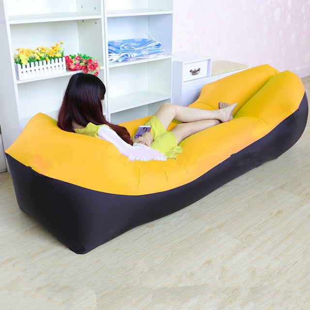 AZY Outdoor & Indoor Fast Inflatable Air Sofa Bed