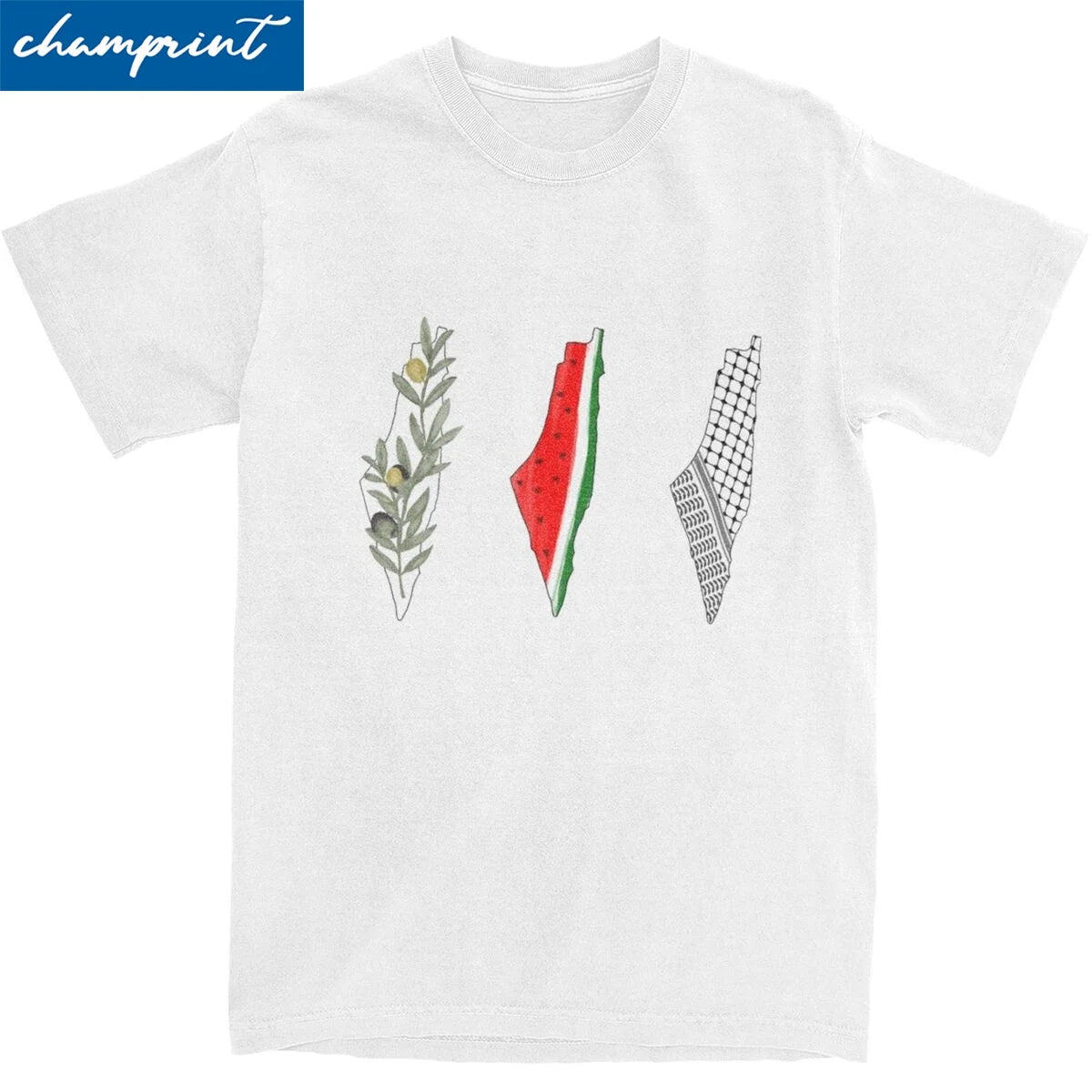 3 Palestine Maps T-Shirt