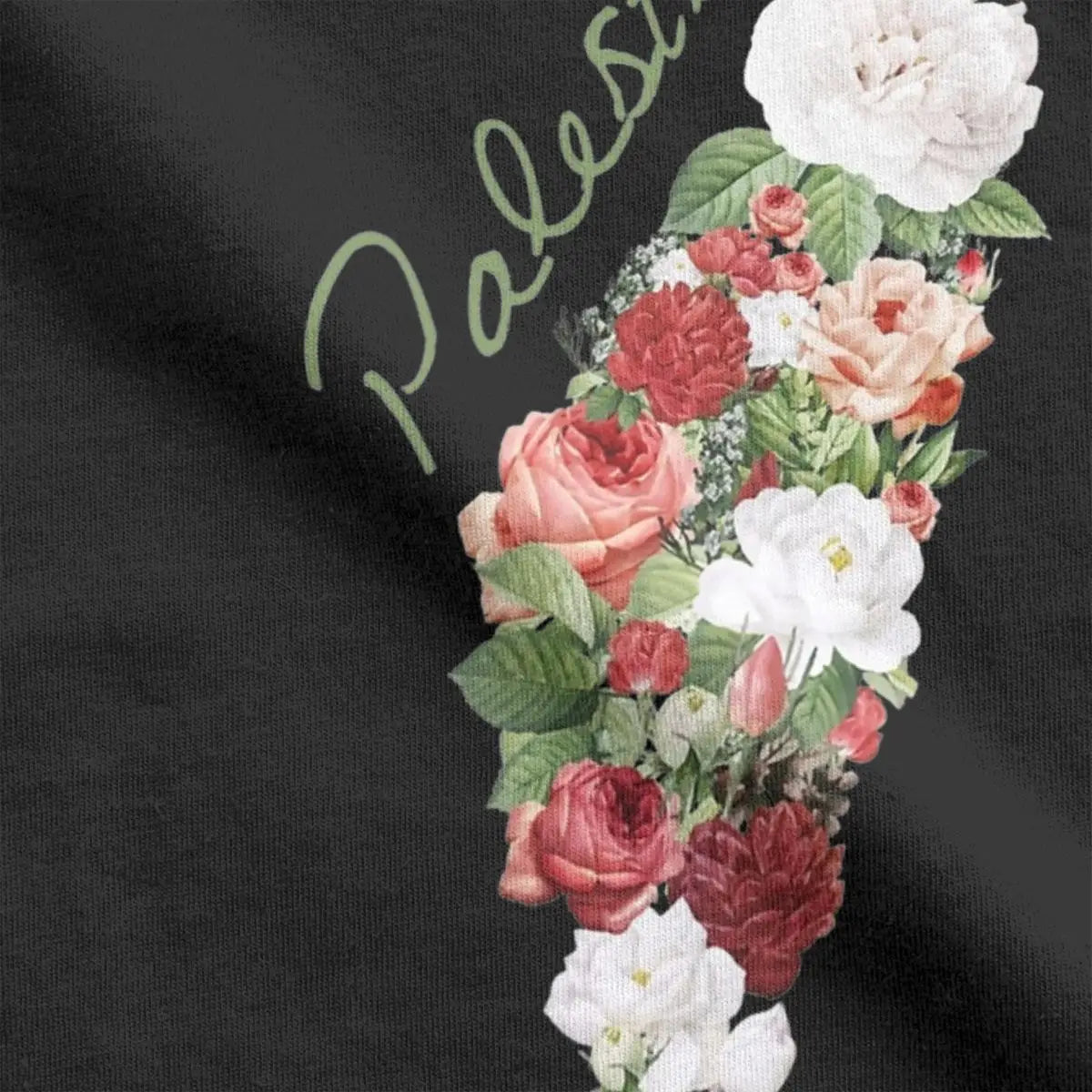 Palestinian Palestine Flower T Shirt