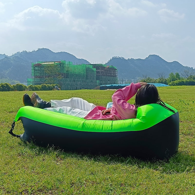 AZY Outdoor & Indoor Fast Inflatable Air Sofa Bed