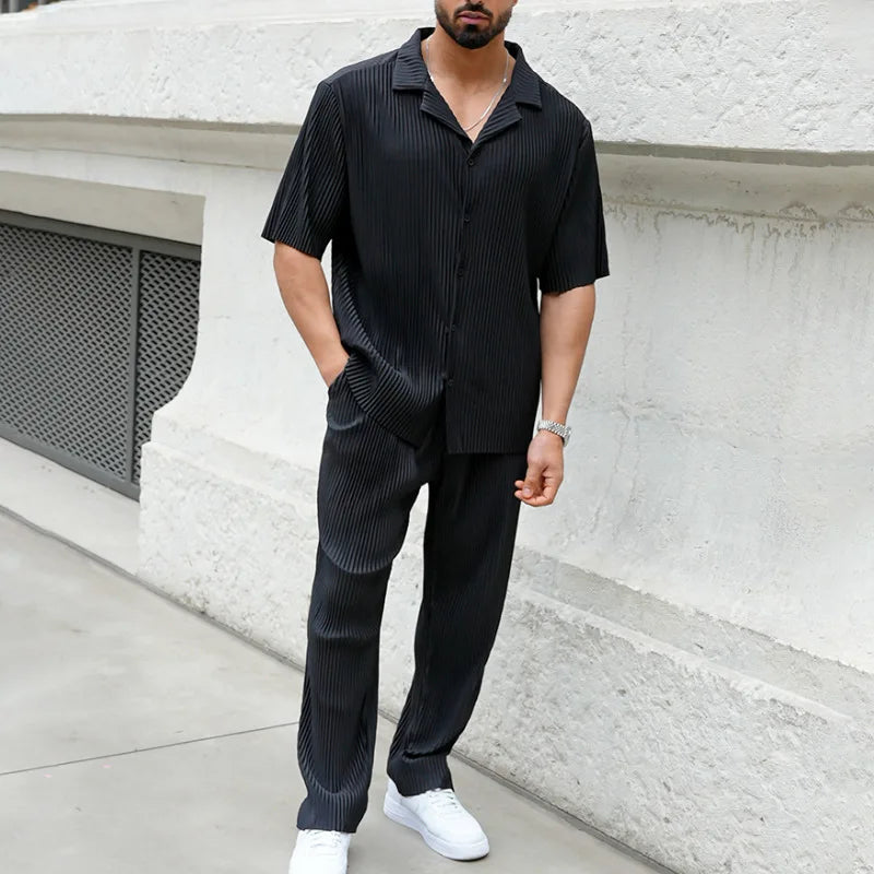 Zen Stripped Outfit Set