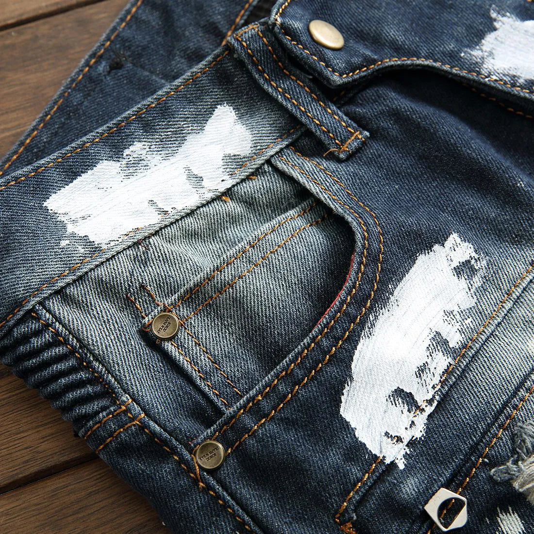 Jap High Quality Vintage Pencil Men Jeans